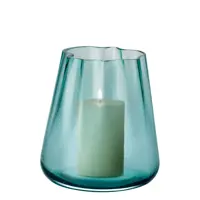 LSA Lagoon Vase / Lantern 18.5cm Sea Green
